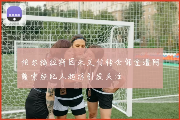 帕尔梅拉斯因未支付转会佣金遭阿隆索经纪人起诉引发关注